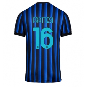 Inter Milan Davide Frattesi #16 Maglia Gara Casa Repliche 2025-26 Maniche Corte